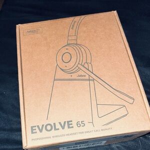Jabra Evolve 65 Wireless Headset - Black
